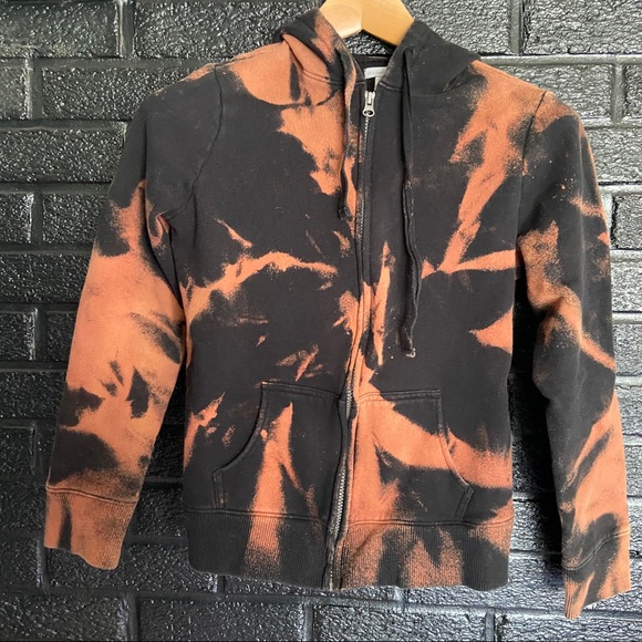 Old Navy Tops - Custom made reverse tie-dye T-shirt size medium